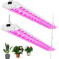 AntLux 4 Foot LED Growing Lights 50W Full Spectrum Grow LED Light for Greenhouse Hydroponic Indoor Plant Seedling Veg and Flower, Plug in Grow Light with ON/Off Pull Chain