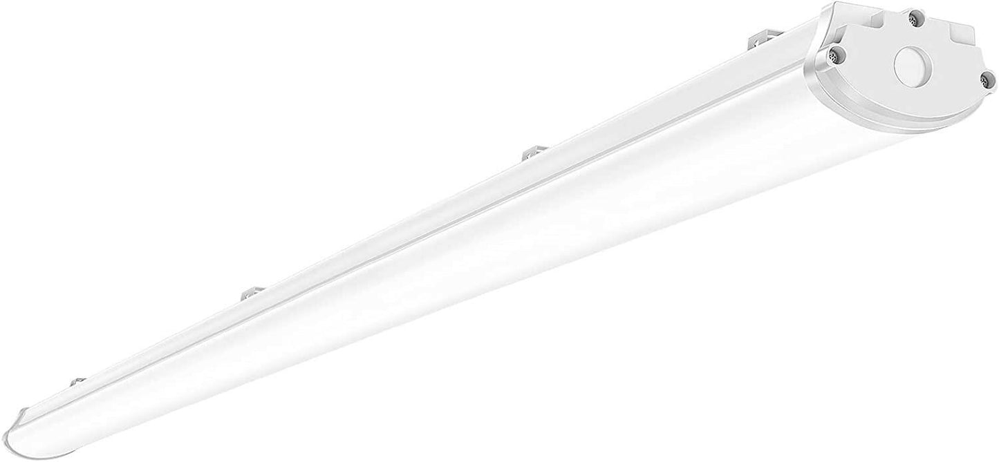 AntLux 8FT LED Vapor Tight Light, 100W 9000LM, 8 Foot LED Vapor Proof Light Fixture Outdoor Shop Lights, IP67 Waterproof Strip Lighting for Parking Garage Carport Car Wash, Freezer Light, Plug in