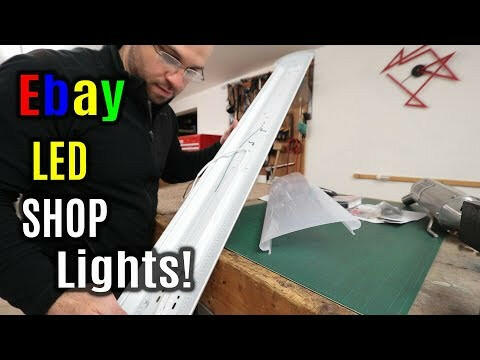 AntLux 4FT LED Wraparound Light Flush Mount LED Shop Lights, 50W 5600 Lumens, 4000K Neutral White, 4 Foot Integrated Wrap Linear Puff Office Ceiling Lighting, Fluorescent Tube Replacement, 8 Pack