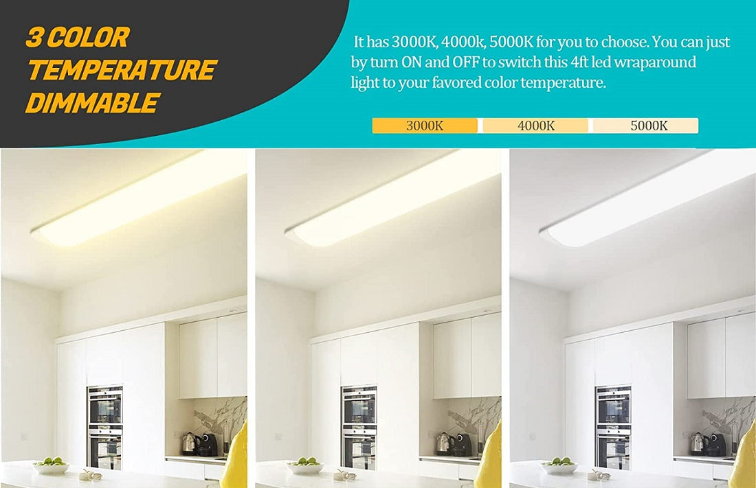 How to Choose the Best 4FT LED Light Fixture for Kitchen?