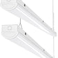 AntLux 8FT LED Shop Light Linear Strip Lights Linkable, 110W, 12000 Lumens, 5000K, 8 Foot LED Garage Lights, Surface Mount and Hanging Ceiling Lighting Fixture, Fluorescent tube Replacement