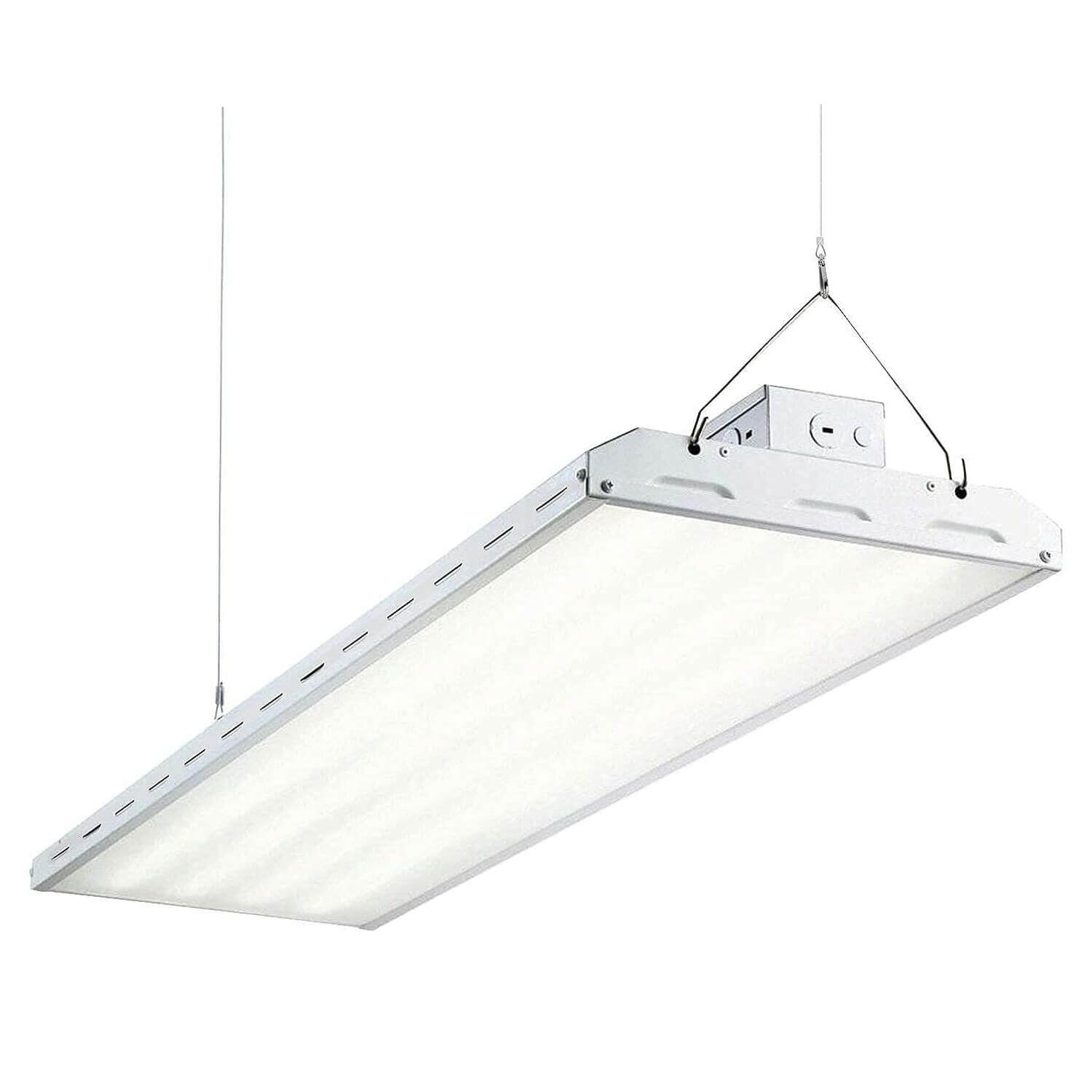 AntLux 4FT Integrated LED Light Fixtures 4 Foot LED Industrial High Bay ...