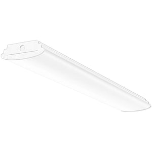 AntLux 4FT LED Wraparound Light, Flush Mount, Linkable, 50W 5600 Lumens, 4000K Neutral White Light