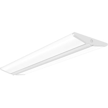 AntLux 4FT Flush Mount LED Ceiling Light, Ultra Slim, 72W 8000 Lumens 4000K, No Glare, Linkable