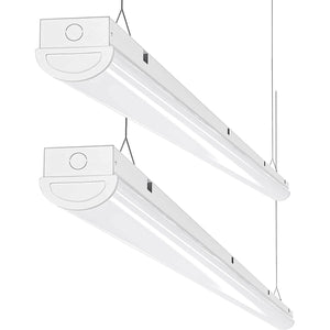 AntLux 8FT LED Shop Light, Linear, Linkable, 110W, 12000 Lumens, 5000K, Fluorescent tube Replacement, 2 Pack