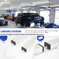 AntLux 4 Foot LED Shop Lights, 72W 8000LM 5000K, Super Bright Linkable LED Shop Light, Play and Plug - 4 Pack