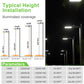 AntLux 420W LED Parking Lot Lights  with Slip Fitter Mount, 63000LM, IP65 5000K Outdoor LED Lighting Fixtures - 2 Pack