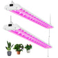 AntLux 4 Foot LED Growing Lights 50W Full Spectrum Grow LED Light, Plug & Play with ON/Off Pull Chain, Linkable
