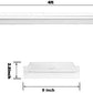 AntLux LED Wraparound Office Light, 4FT, 60W 7200 Lumens, 4000K, Fluorescent Tube Replacement, 6 Pack