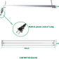 AntLux Linkable 4FT LED Shop Lights for Garage, 40W 4800LM, 5000K,  Plug and Play, No Spot Dot, with Pull Chain, 4 Pack