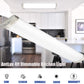 AntLux 4FT Dimmable LED Ceiling Light Fixtures, 50W, 5500 Lumens, 4FT LED Flush Mount Linear Lights, 4000K Neutral White, 48 Inch LED Kitchen Lighting Fixtures