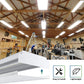 AntLux 4FT LED Wraparound Light Fixture for Garage, 40W 4400LM 4000K, 4 Foot LED Wrap Light, 48 Inch Integrated LED Ceiling Lights for Garage, Office, ETL Certified 4 Pack